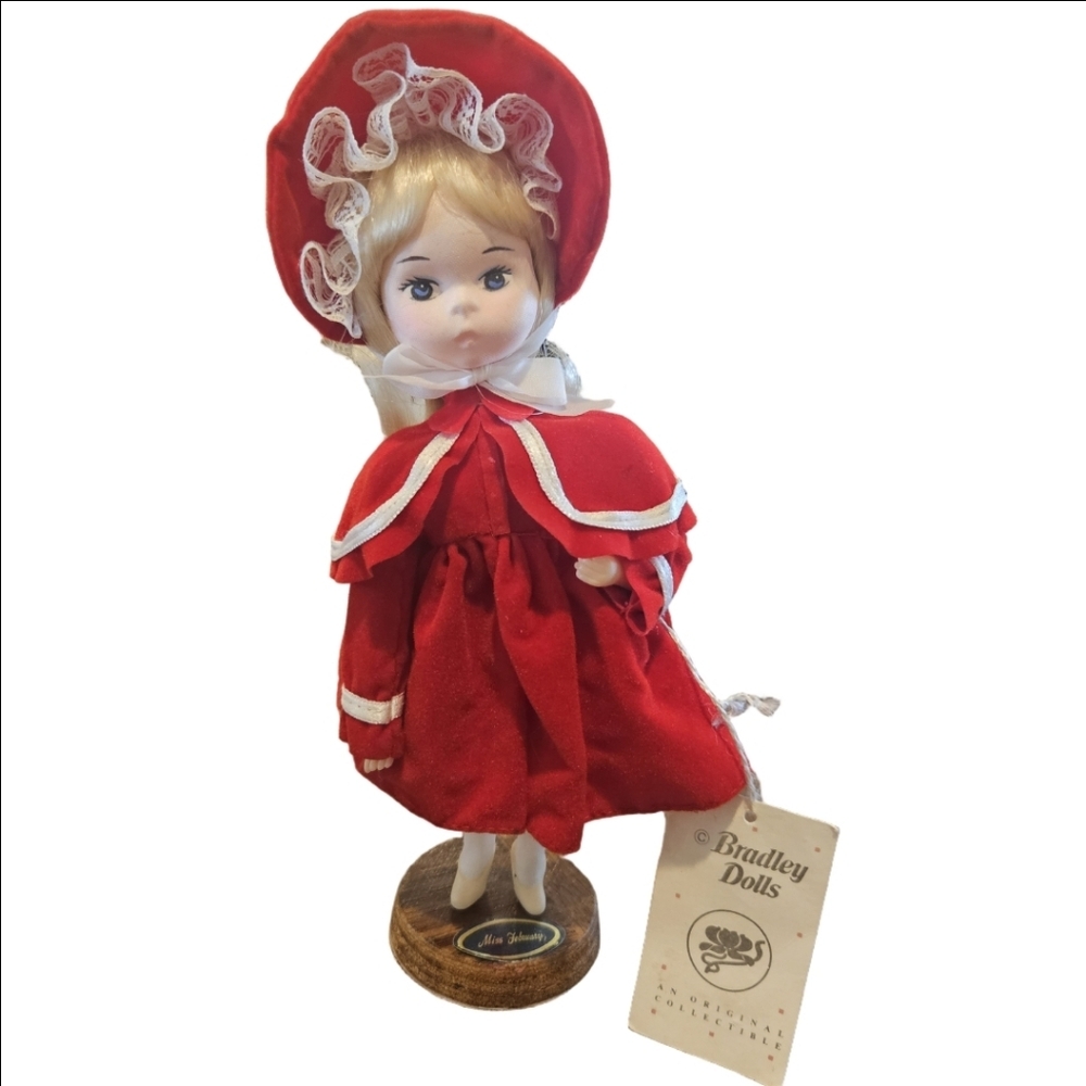 Bradley Dolls NWT VTG Darlin' of The Month Miss February Original Collectible